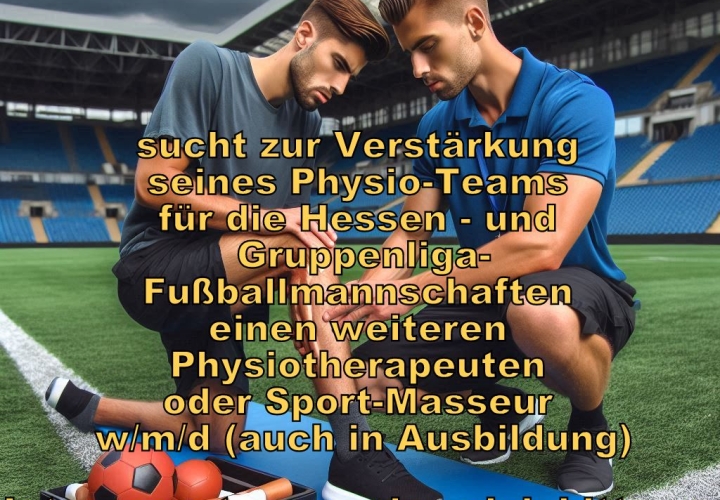 Verstärkung des Physio-Teams gesucht